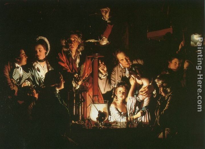 Joseph Wright of Derby Experiment with the Air-Pump